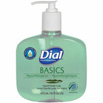 Dial Professional Basics Liquid Hand Soap - Fresh Floral Scent - 16 fl oz - Pump Dispenser - Hand, Commercial, Healthcare, School, Office, Restaurant, Daycare - Green Product Image 