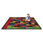 Flagship Carpets Math Collection Multiply/Divide Rug - 12 ft Length x 12 ft Width - FCIFE10270A Product Image 