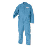 KleenGuard A20 Breathable Particle-Pro Coveralls, Zip, 4X-Large, Blue, 24/Carton (KCC58537) View Product Image