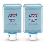 PURELL HEALTHY SOAP with CLEAN RELEASE Technology Refill, For ES10 Dispensers, Mandarin Grapefruit Scent, 1,200 mL, 2/Carton Product Image 