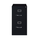 Hirsh Industries Vertical Letter File Cabinet, 2 Letter-Size File Drawers, Black, 15 x 26.5 x 28.37 (HID14101) Product Image 