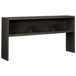 HON 38000 Series Stack On Open Shelf Hutch, 72w x 13.5d x 34.75h, Charcoal View Product Image