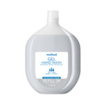 Method Gel Hand Wash Refill Tub, Fragrance-Free, 34 oz, 4/Carton Product Image 