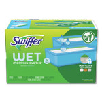 Swiffer Sweeper TRAP + LOCK Wet Mop Cloth, 8 x 10, White, Open Window Scent, 38/Pack Product Image 