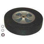 Rubbermaid Commercial 12-inch Wheel for 1 Cu. Yd. Standard Duty Tilt Truck, for FG131400BLA, Black Product Image 