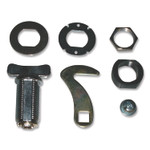 Rubbermaid Commercial Plaza Container Replacement Parts, Latch Kit Assembly, Silver Product Image 