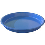 Deflecto Kids Antimicrobial Round Craft Tray - Accessories, Art, Craft - 1.61" Height x 13.07" Width x 13.07" Depth - DEF39514BLU Product Image 