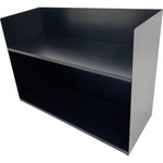 Huron 2-tier Book Rack - 2 Compartment(s) - 2 Tier(s) - Horizontal - 20" Height x 29" Width x 10.25" Depth - HURHASZ0177 Product Image 