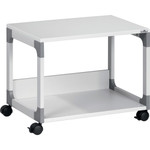 DURABLE System 48 Multifunction Trolley - 2 Shelf - 4 Casters - Plastic, Melamine Faced Chipboard (MFC), Steel - DBL371010 Product Image 