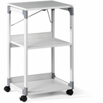 DURABLE System Overhead/Beamer Trolley - 3 x Shelf(ves) - 34.72" Height x 20" Width x 17.01" Depth - DBL370110 Product Image 
