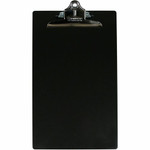 Saunders Smooth Aluminum Clipboard - Storage for Paper - 8 1/2" x 14" Sheet Size - Aluminum - Black Product Image 