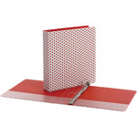 Oxford 1-1/2" Back-mounted Round Ring Binder - 1 1/2" Binder Capacity - 350 Sheet Capacity - Fastener: Round Ring - OXF42650 Product Image 