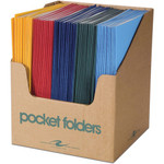 Roaring Spring Letter Pocket Folder - 8 1/2" x 11" - 50 Sheets Capacity - 2 Internal Pocket - ROA50200 Product Image 
