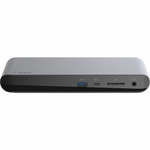 Belkin Thunderbolt 3 Dock Pro - for Notebook - Charging Capability - Memory Card Reader - SD - 170 W - Thunderbolt 3 - 6 x USB Ports - 4 x USB 3.0 - USB Type-A - USB Type-C - BLKF4U097TT Product Image 