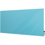 Ghent Harmony Dry Erase Board - 60" (5 ft) Width x 48" (4 ft) Height - Tempered Glass Surface - GHEHMYSM45BE Product Image 