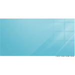 Ghent Magnetic Aria - Horizontal - 96" (8 ft) Width x 48" (4 ft) Height - Blue Tempered Glass Surface - GHEARIASM48BE Product Image 
