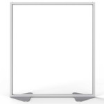 Ghent Partition - 48" Width x 54" Height - Aluminum Frame - GHEMP544870 Product Image 