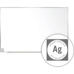 Ghent Hygienic Porcelain Whiteboard with Aluminum Frame - 36" (3 ft) Width x 24" (2 ft) Height - White Porcelain Steel Surface - GHEM4231 Product Image 