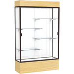 Waddell Reliant Display Cabinet - 48" Width x 16" Depth x 80" Height - 4 x Shelf(ves) - Sliding Door(s) - WAD2174WBBZLV Product Image 