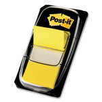 Post-it Flags Marking Page Flags in Dispensers, Yellow, 50 Flags/Dispenser, 12 Dispensers/Box View Product Image