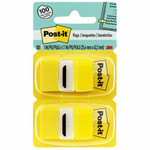 Post-it Yellow Flag Value Pack - 600 x Yellow - 1" Flag/Note Width x 1 3/4" Flag/Note Length - Rectangle - Unruled - Yellow Product Image 