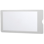 Oxford File Jacket - 9" x 4" - Vinyl - Clear - Durable, Water Proof, Heavy Duty, Tear Resistant Product Image 