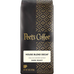 Peet's Coffee&trade Ground House Blend Decaf Coffee - Dark - 16 oz - Ground - Decaffeinated Product Image 
