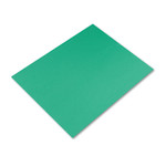 Pacon Four-Ply Railroad Board, 22 x 28, Holiday Green, 25/Carton (PAC54661) View Product Image