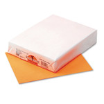 Pacon Kaleidoscope Multipurpose Colored Paper, 24 lb Bond Weight, 8.5 x 11, Hyper Orange, 500/Ream View Product Image
