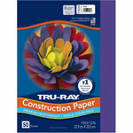 Tru-Ray Construction Paper - 12" Width x 9" Length - Purple Product Image 