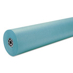 Pacon Rainbow Duo-Finish Colored Kraft Paper, 35 lb Wrapping Weight, 36" x 1,000 ft, Aqua (PAC63160) View Product Image