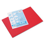 Pacon Tru-Ray Construction Paper, 76 lb Text Weight, 12 x 18, Festive Red, 50/Pack View Product Image