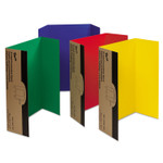 Pacon Spotlight Corrugated Presentation Display Boards, 48 x 36, Blue, Green, Red, Yellow, 4/Carton (PAC37654) View Product Image