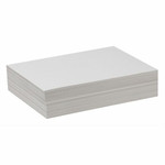 Pacon Standard-Weight Drawing Paper - 500 Sheets - Plain - 9" x 12" Sheet Size - White Paper Product Image 