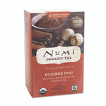 Numi Organic Teas and Teasans, 1.71 oz, Rooibos Chai, 18/Box View Product Image