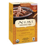 Numi Turmeric Tea, Amber Sun, 1.46 oz Bag, 12/Box (NUM10552) View Product Image