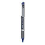 Pentel EnerGel NV Gel Pen, Stick, Bold 1 mm, Blue Ink, Gray/Blue Barrel, Dozen (PENBL30C) View Product Image