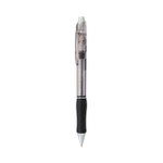 Pentel R.S.V.P. Super RT Ballpoint Pen, Retractable, Medium 1 mm, Black Ink, Clear/Black Barrel, Dozen (PENBX480A) View Product Image
