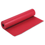 Pacon Rainbow Duo-Finish Colored Kraft Paper, 35 lb Wrapping Weight, 36" x 1,000 ft, Scarlet (PAC63030) View Product Image