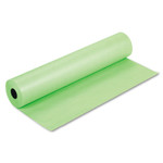 Pacon Rainbow Duo-Finish Colored Kraft Paper, 35 lb Wrapping Weight, 36" x 1,000 ft, Lite Green (PAC63120) View Product Image