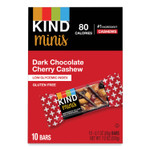 KIND Minis, Dark Chocolate Cherry Cashew, 0.7 oz, 10/Pack (KND27962) View Product Image