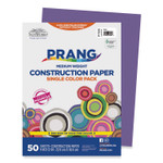 Prang SunWorks Construction Paper, 50 lb Text Weight, 9 x 12, Violet, 50/Pack View Product Image