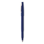 Pentel Rolling Writer Roller Ball Pen, Stick, Medium 0.8 mm, Blue Ink, Blue Barrel, Dozen (PENR100C) View Product Image