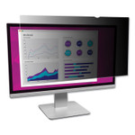 3M High Clarity Privacy Filter for 27" Widescreen Flat Panel Monitor, 16:9 Aspect Ratio (MMMHC270W9B) View Product Image