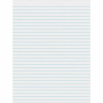 Pacon Chart Table - 70 Sheets - Glue - Ruled Front Ruling - 1" Ruled - Unruled Margin Product Image 