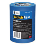 ScotchBlue Original Multi-Surface Painter's Tape, 3" Core, 0.94" x 60 yds, Blue, 6/Pack (MMM209024EVP) View Product Image