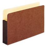 Pendaflex Redrope WaterShed Expanding File Pockets, 5.25" Expansion, Legal Size, Redrope (PFX35364) View Product Image