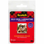 Scotch Self-sealing Photo Laminating Sheets - (MMMPL903G) Product Image 