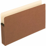 Pendaflex Legal Recycled Expanding File - 8 1/2" x 14" - 5 1/4" Expansion - Manila, Tyvek, Red Fiber - Tyvek Gusset, Reinforced Gusset - 30% Recycled Product Image 