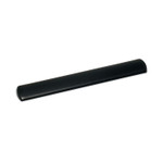 3M Antimicrobial Gel Large Keyboard Wrist Rest, 19 x 2.75, Black View Product Image